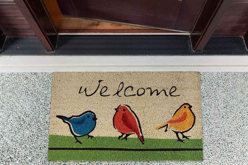 welcome mat outdoor Hobby lobby outdoor decor